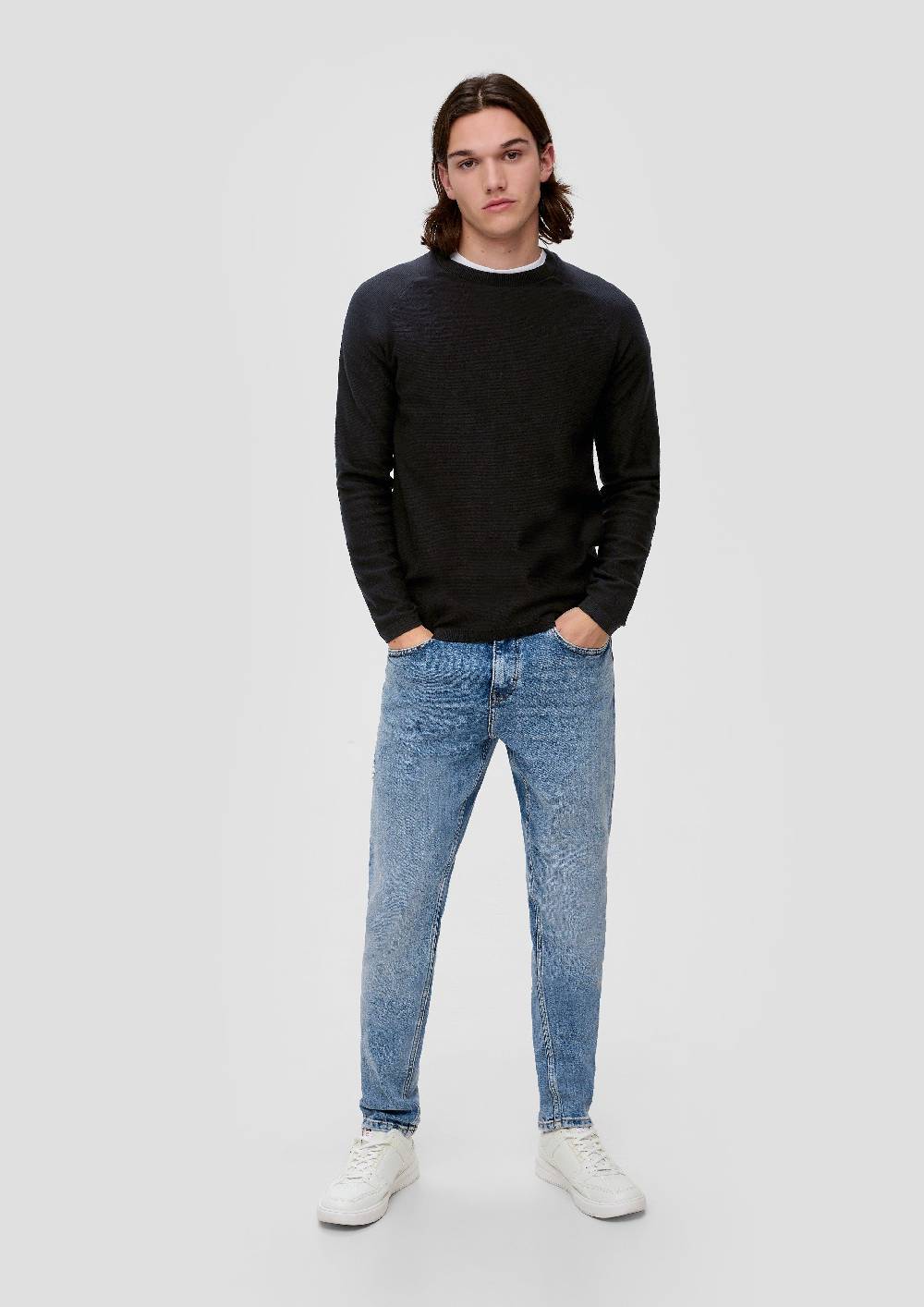 S.Oliver Feinstrickpullover Im Slim Fit