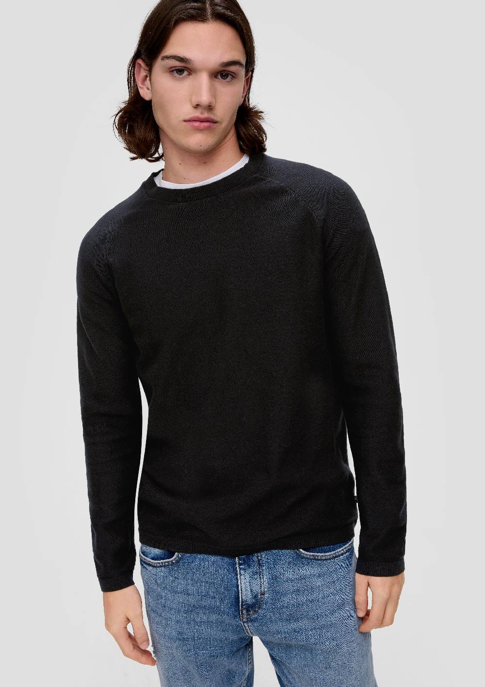 S.Oliver Feinstrickpullover Im Slim Fit
