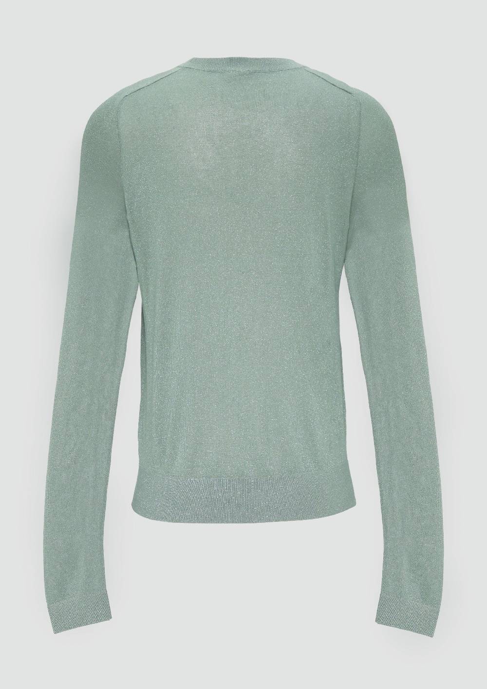 S.Oliver Feinstrickpullover In Glitzeroptik