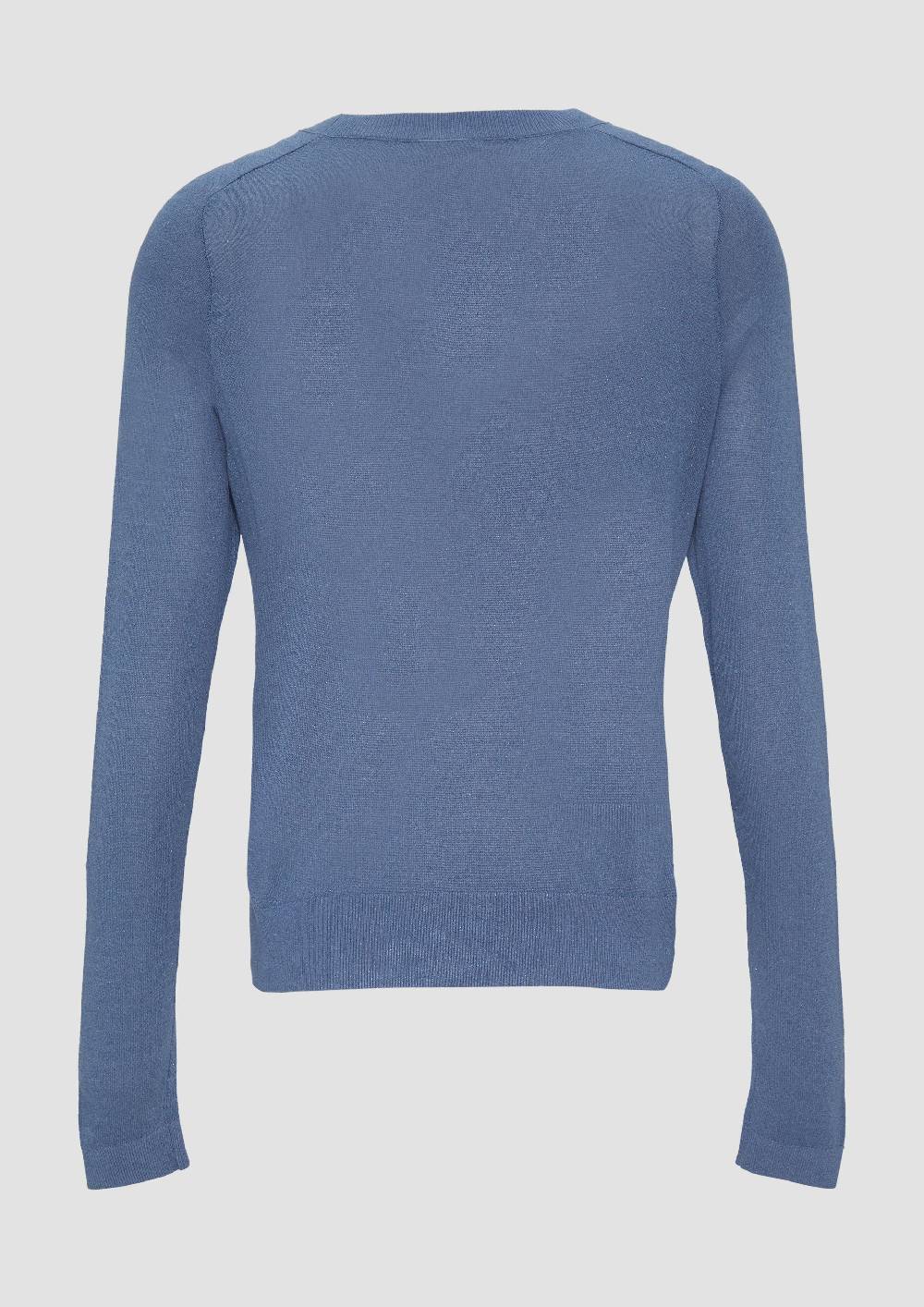 S.Oliver Feinstrickpullover In Glitzeroptik