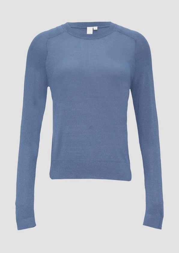 s.Oliver Feinstrickpullover in Glitzeroptik