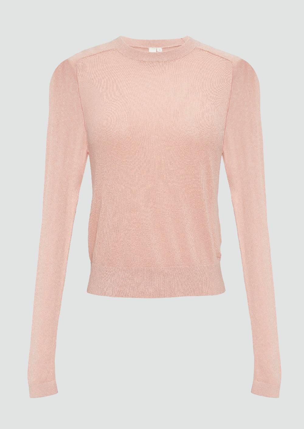 S.Oliver Feinstrickpullover In Glitzeroptik