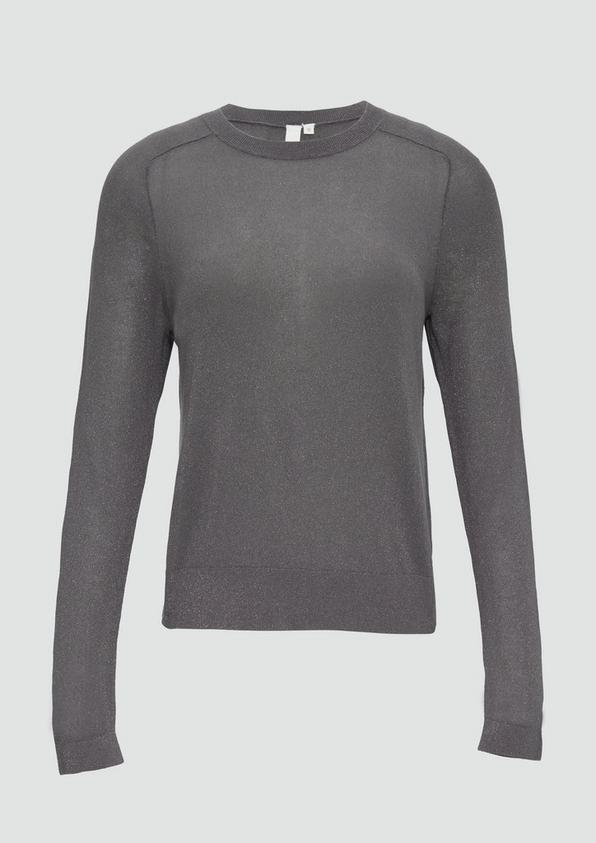 s.Oliver Feinstrickpullover in Glitzeroptik