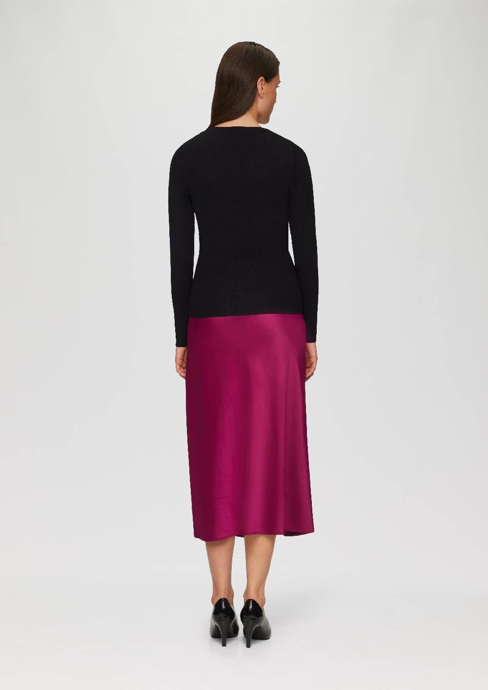 S.Oliver Feinstrickpullover In Wickel-Optik