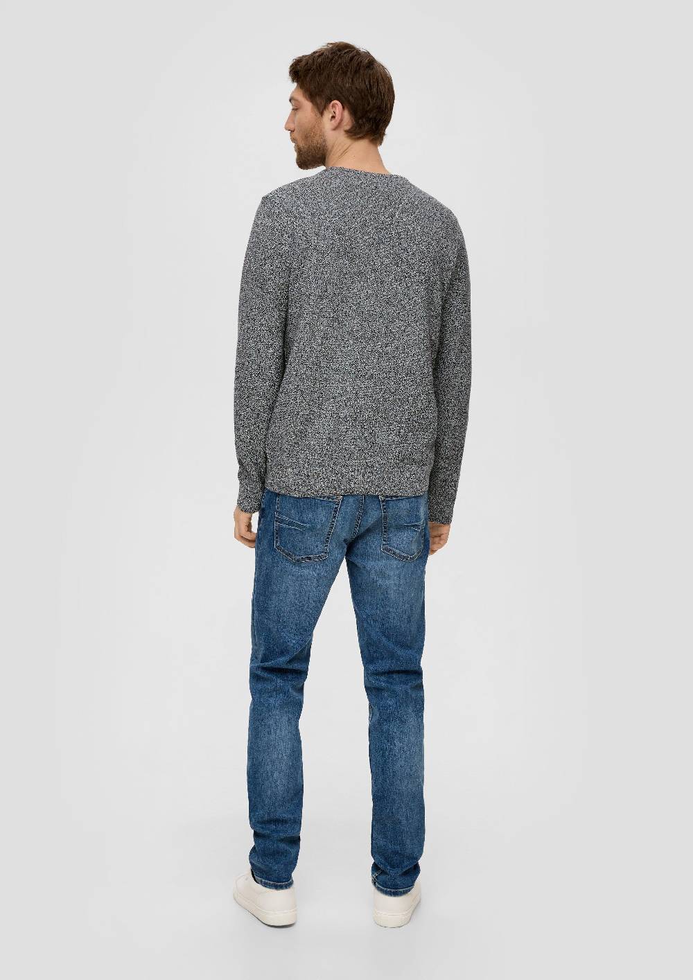 S.Oliver Feinstrickpullover Mit Crew Neck