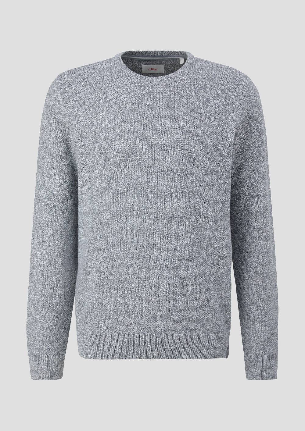 S.Oliver Feinstrickpullover Mit Crew Neck