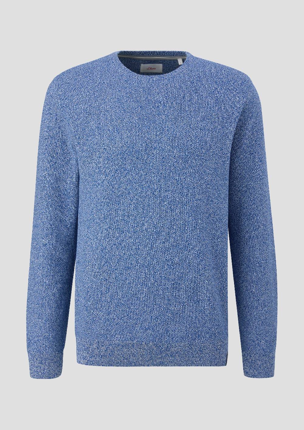 S.Oliver Feinstrickpullover Mit Crew Neck