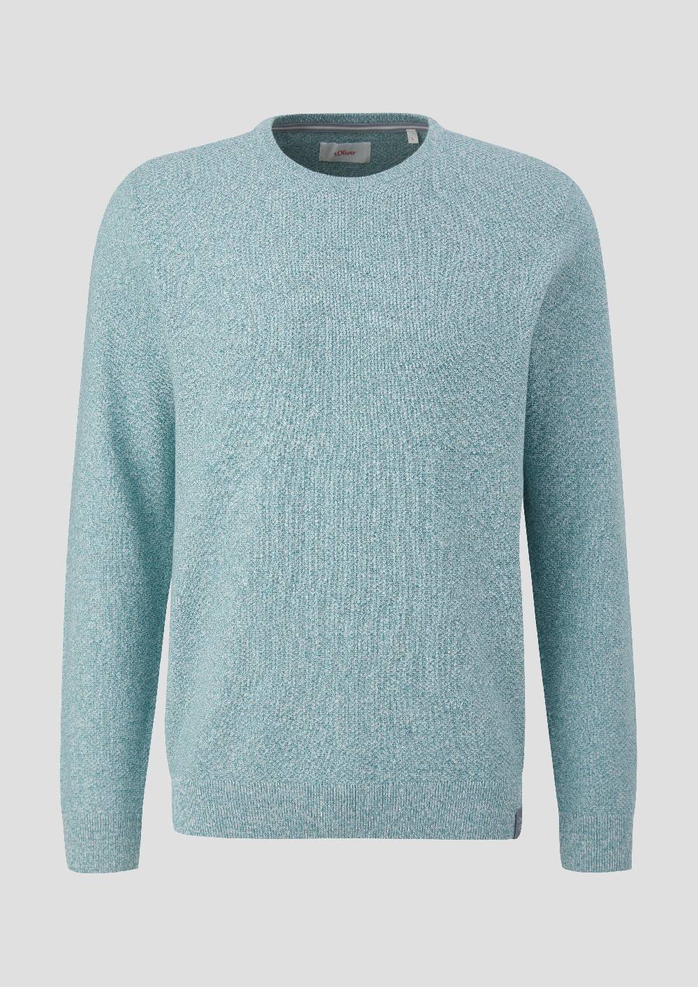 S.Oliver Feinstrickpullover Mit Crew Neck