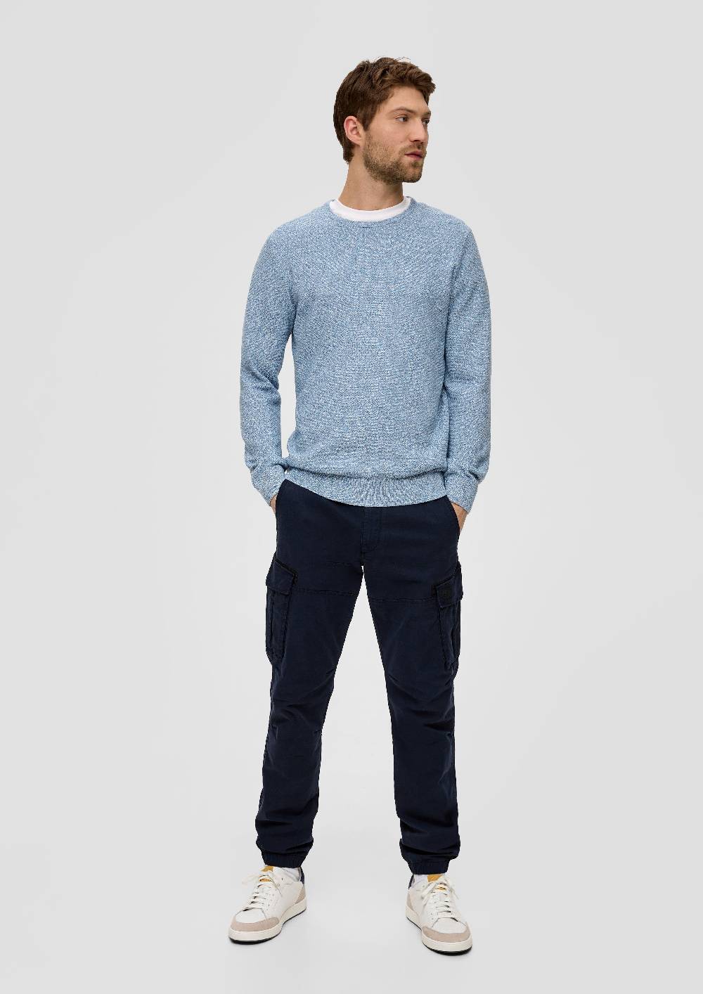 S.Oliver Feinstrickpullover Mit Crew Neck