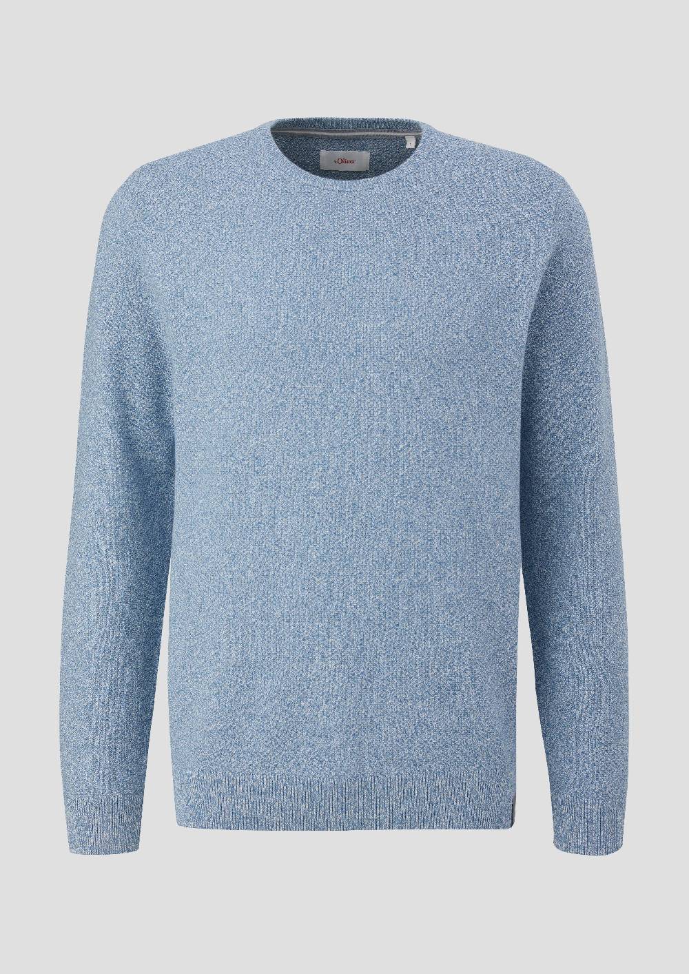 S.Oliver Feinstrickpullover Mit Crew Neck
