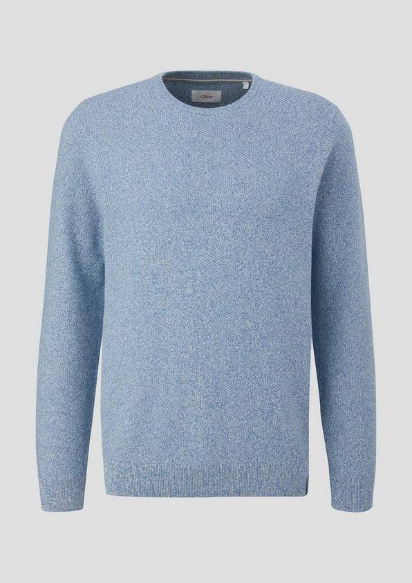 s.Oliver Feinstrickpullover mit Crew Neck
