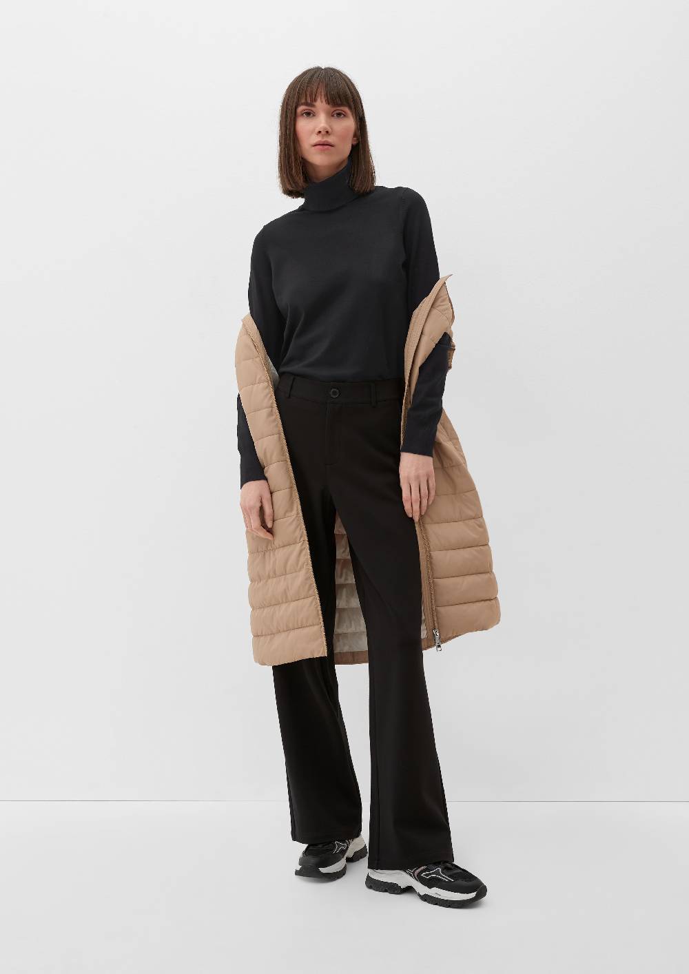 S.Oliver Feinstrickpullover Mit Rollkragen