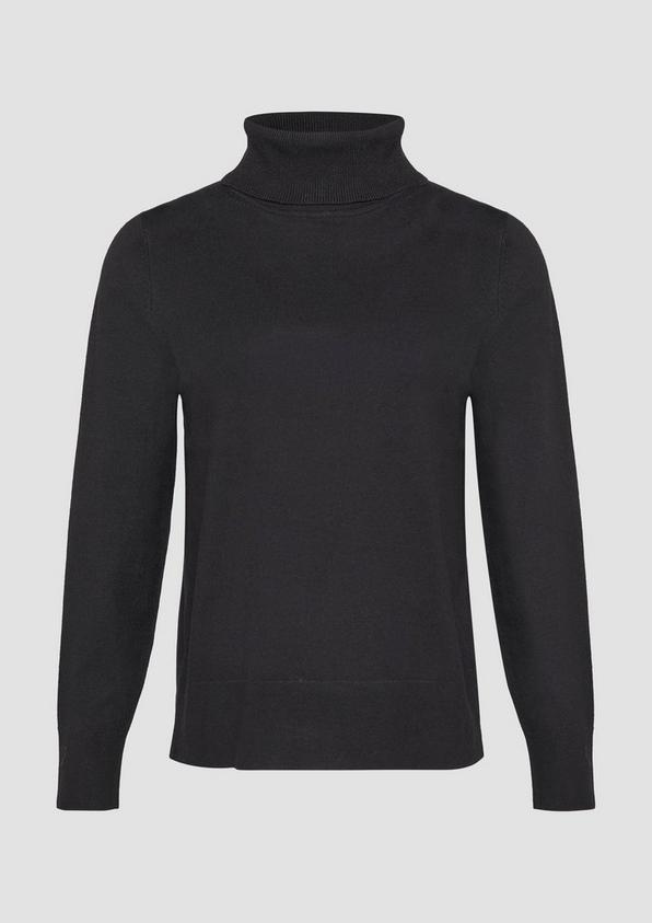 s.Oliver Feinstrickpullover mit Rollkragen