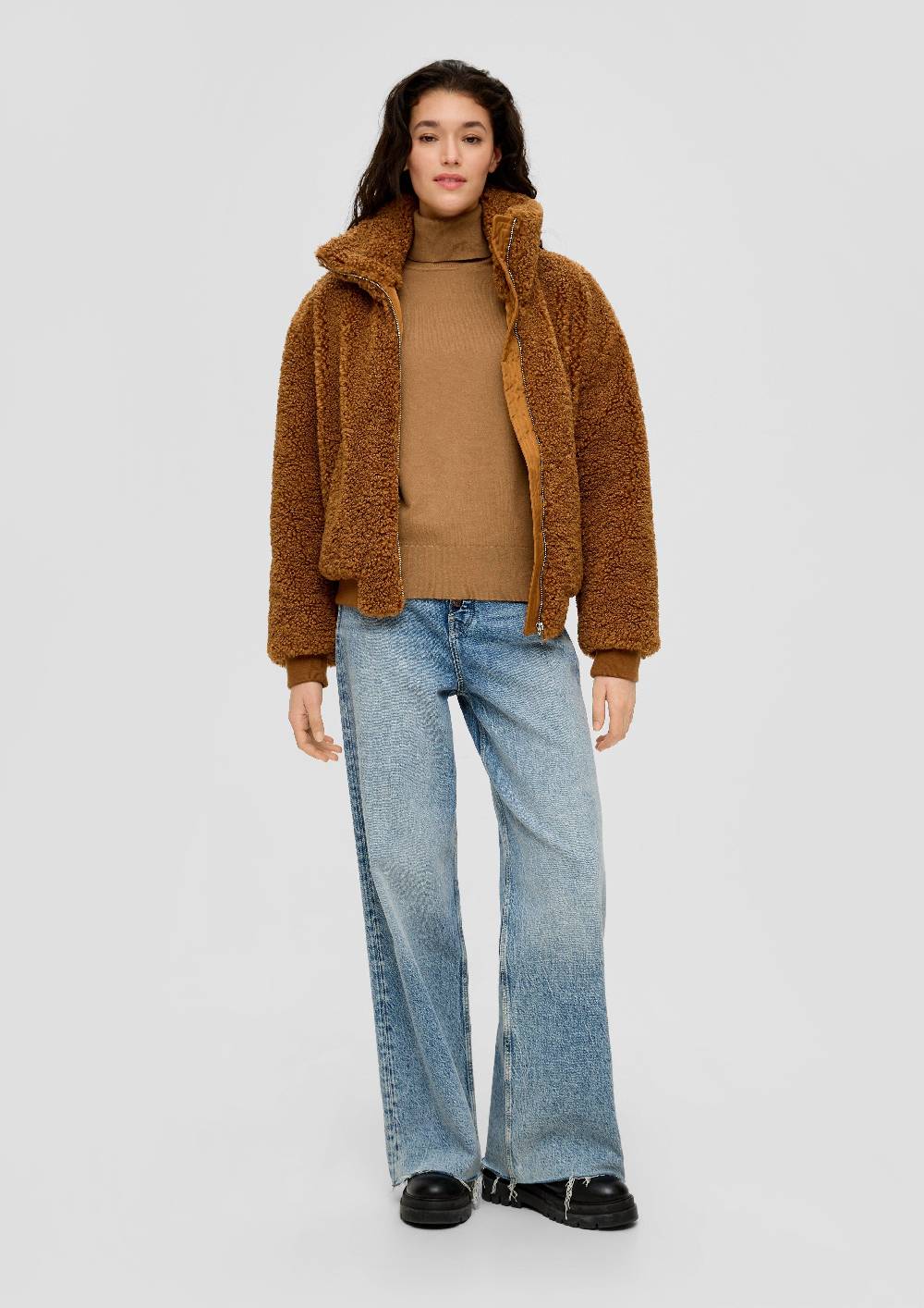 S.Oliver Feinstrickpullover Mit Rollkragen