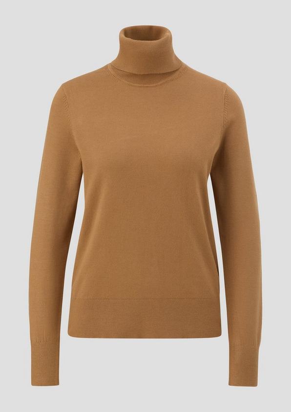 s.Oliver Feinstrickpullover mit Rollkragen