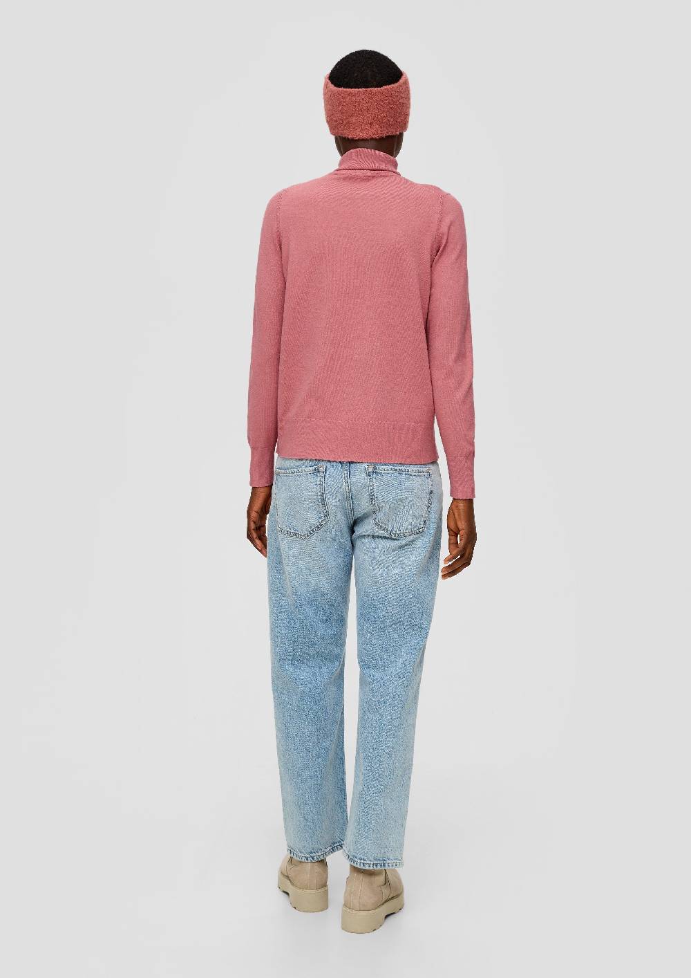 S.Oliver Feinstrickpullover Mit Rollkragen