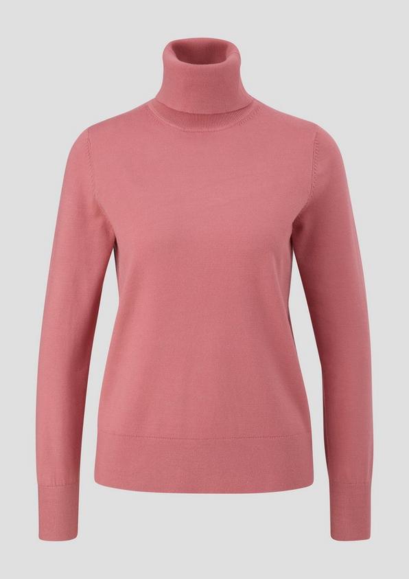 s.Oliver Feinstrickpullover mit Rollkragen