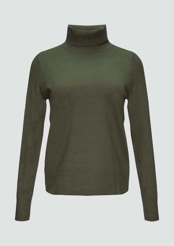 s.Oliver Feinstrickpullover mit Rollkragen