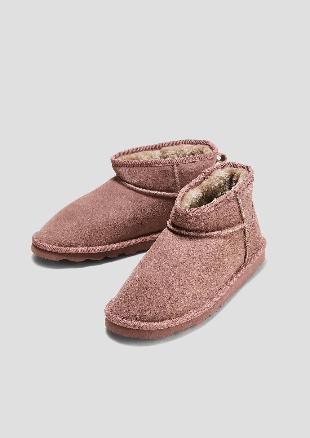 S.Oliver Flache Stiefel Aus Leder