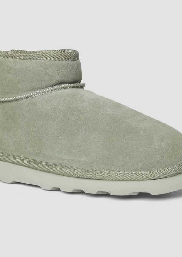 s.Oliver Flache Stiefel aus Leder