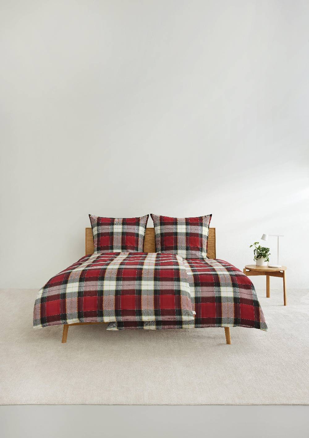 S.Oliver Flanell-Bettwäsche Im Karo-Design