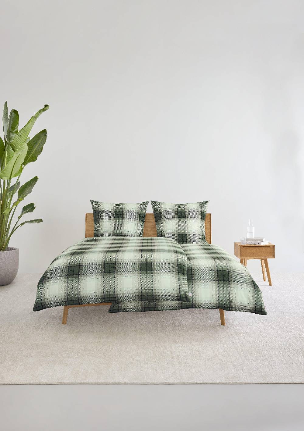 S.Oliver Flanell-Bettwäsche Im Karo-Design