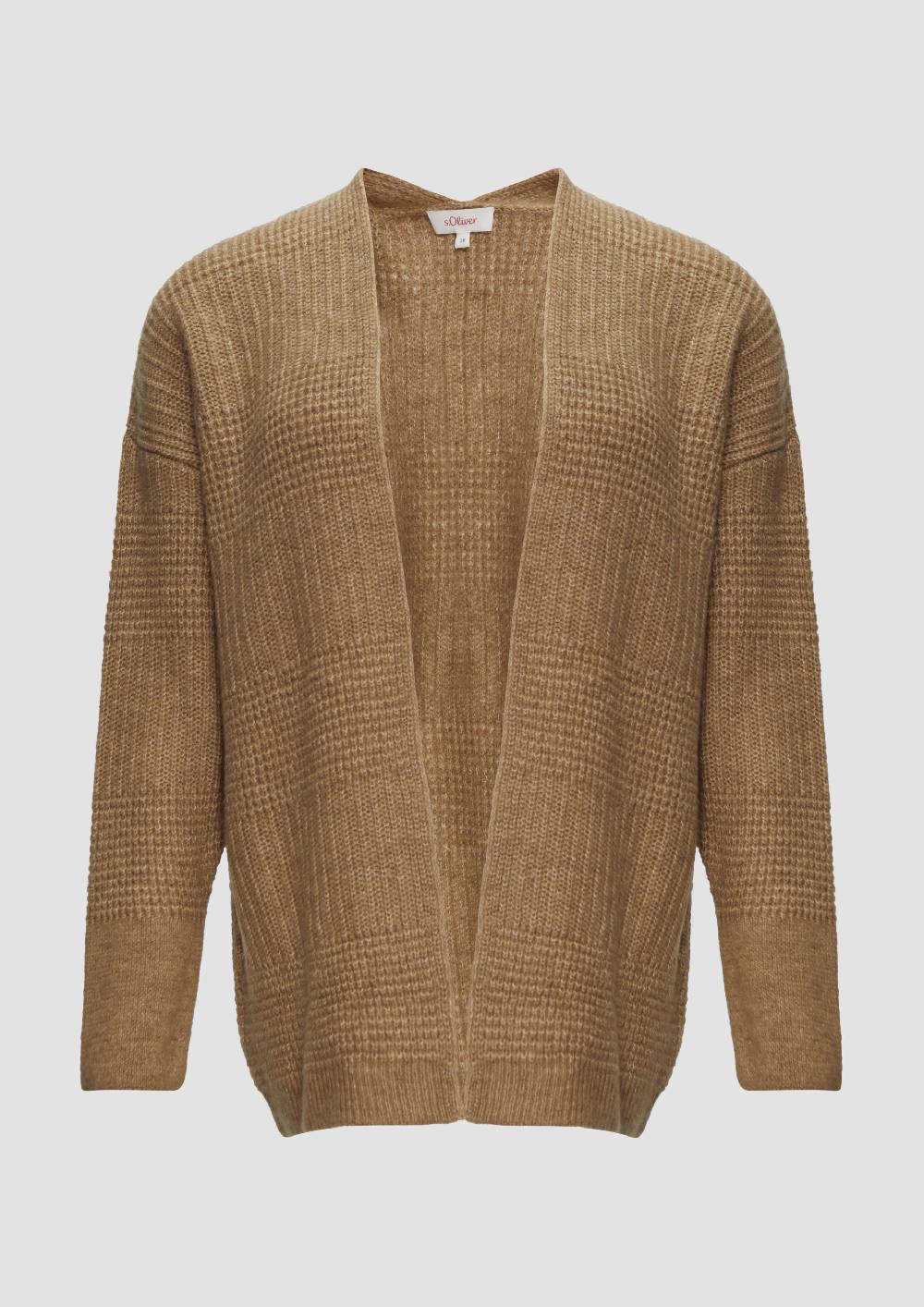 S.Oliver Flauschige Strickjacke In Oversize