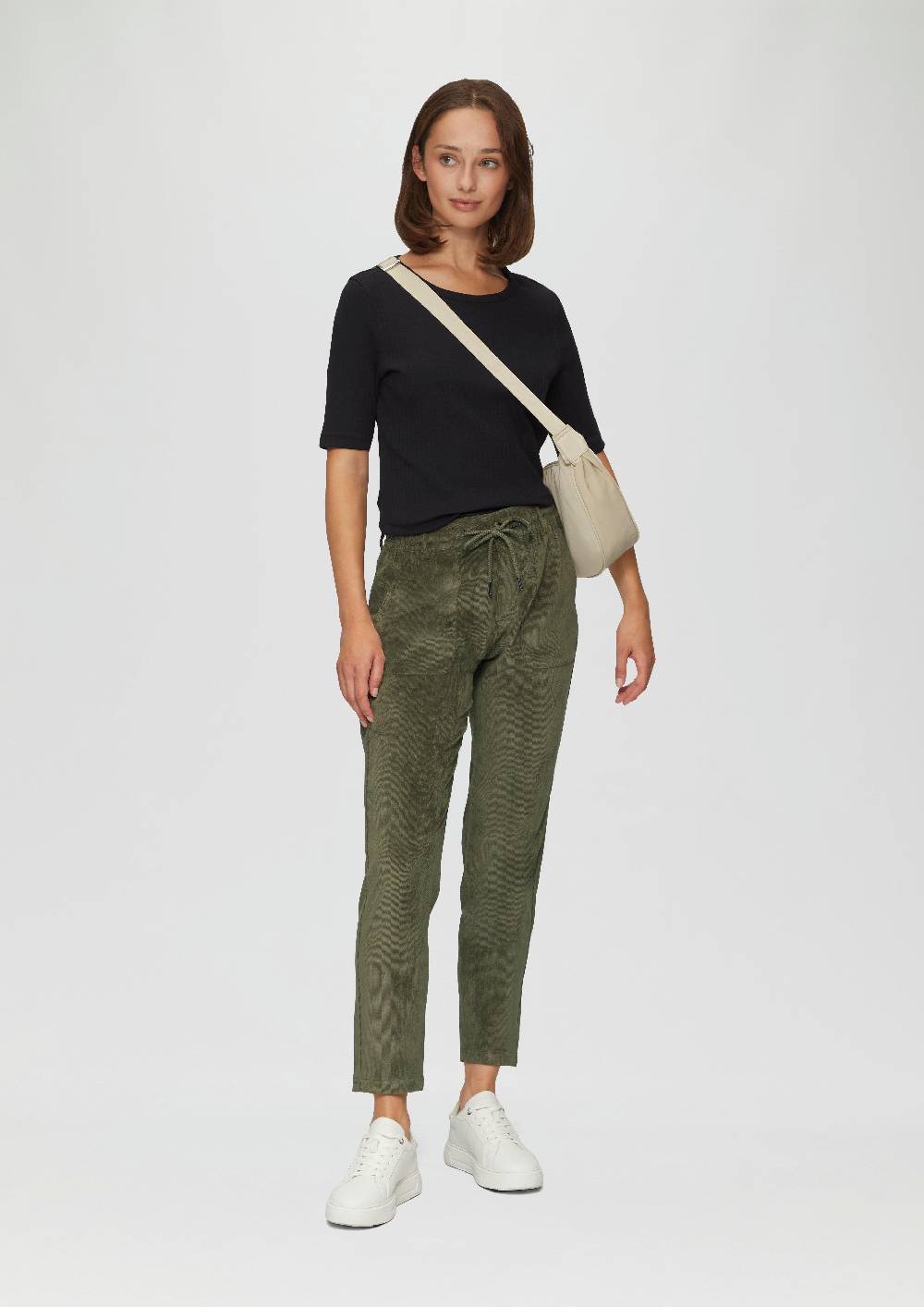 S.Oliver Fließende Jogpants Aus Feincord