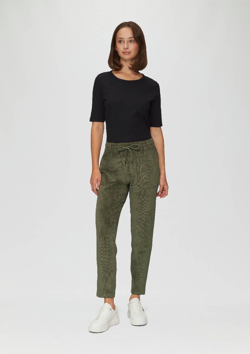 S.Oliver Fließende Jogpants Aus Feincord