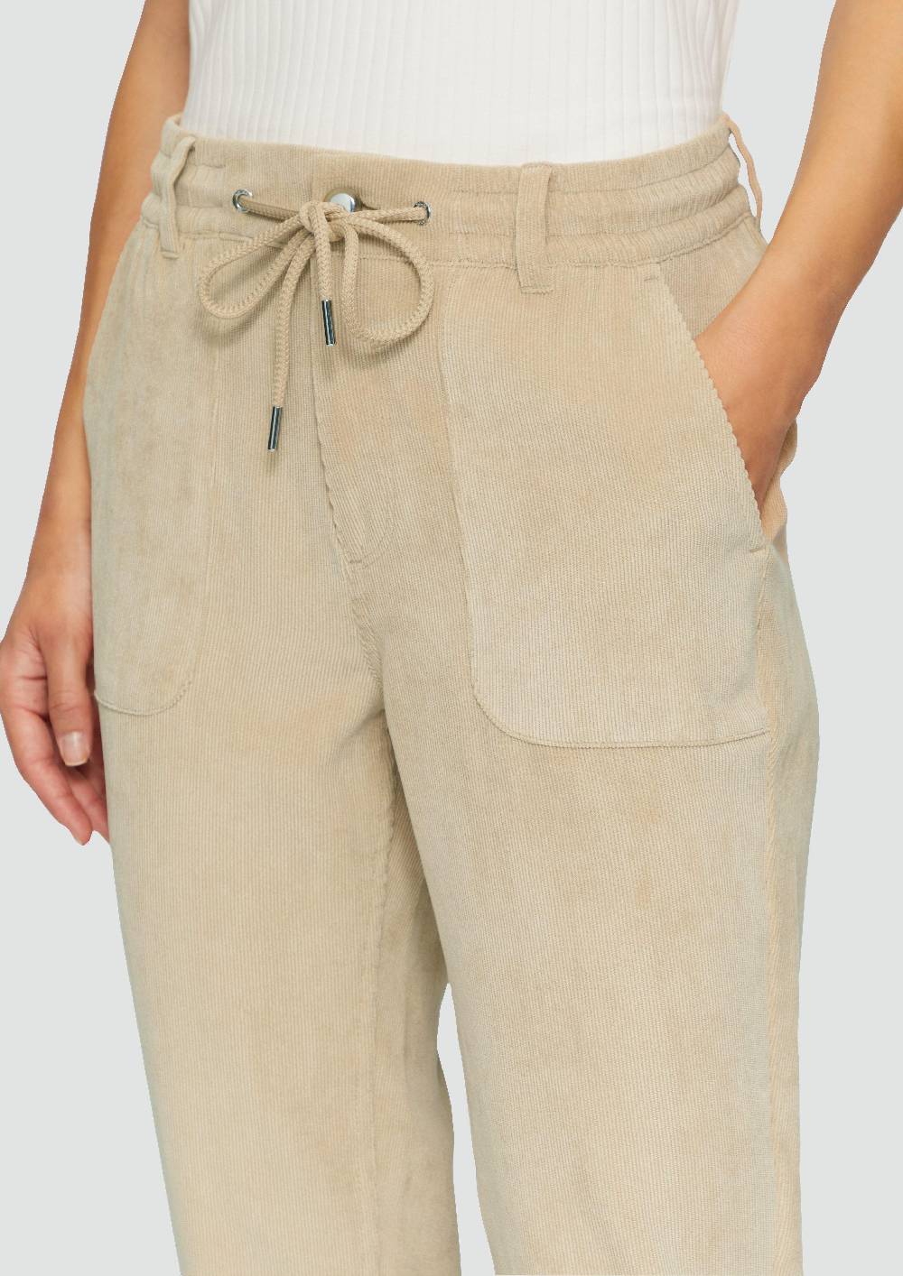 S.Oliver Fließende Jogpants Aus Feincord