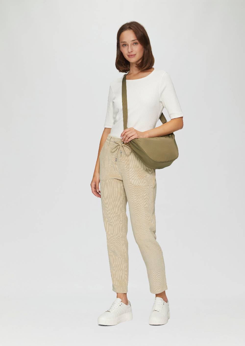 S.Oliver Fließende Jogpants Aus Feincord