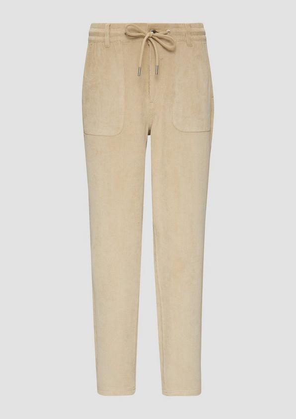 s.Oliver Fließende Jogpants aus Feincord