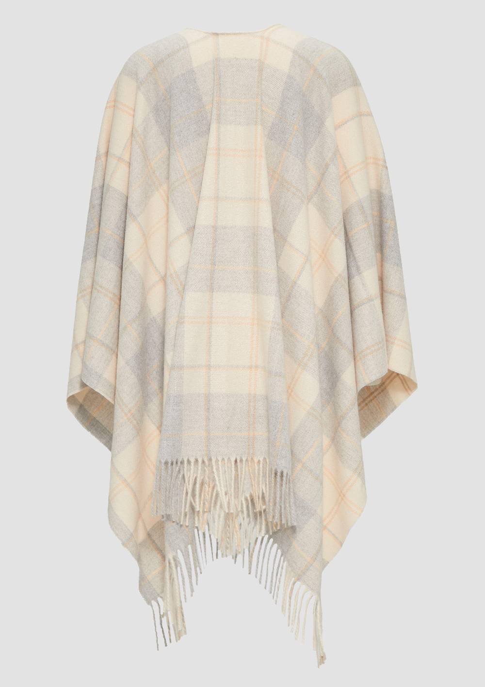 S.Oliver Fransenschal In Karo-Optik