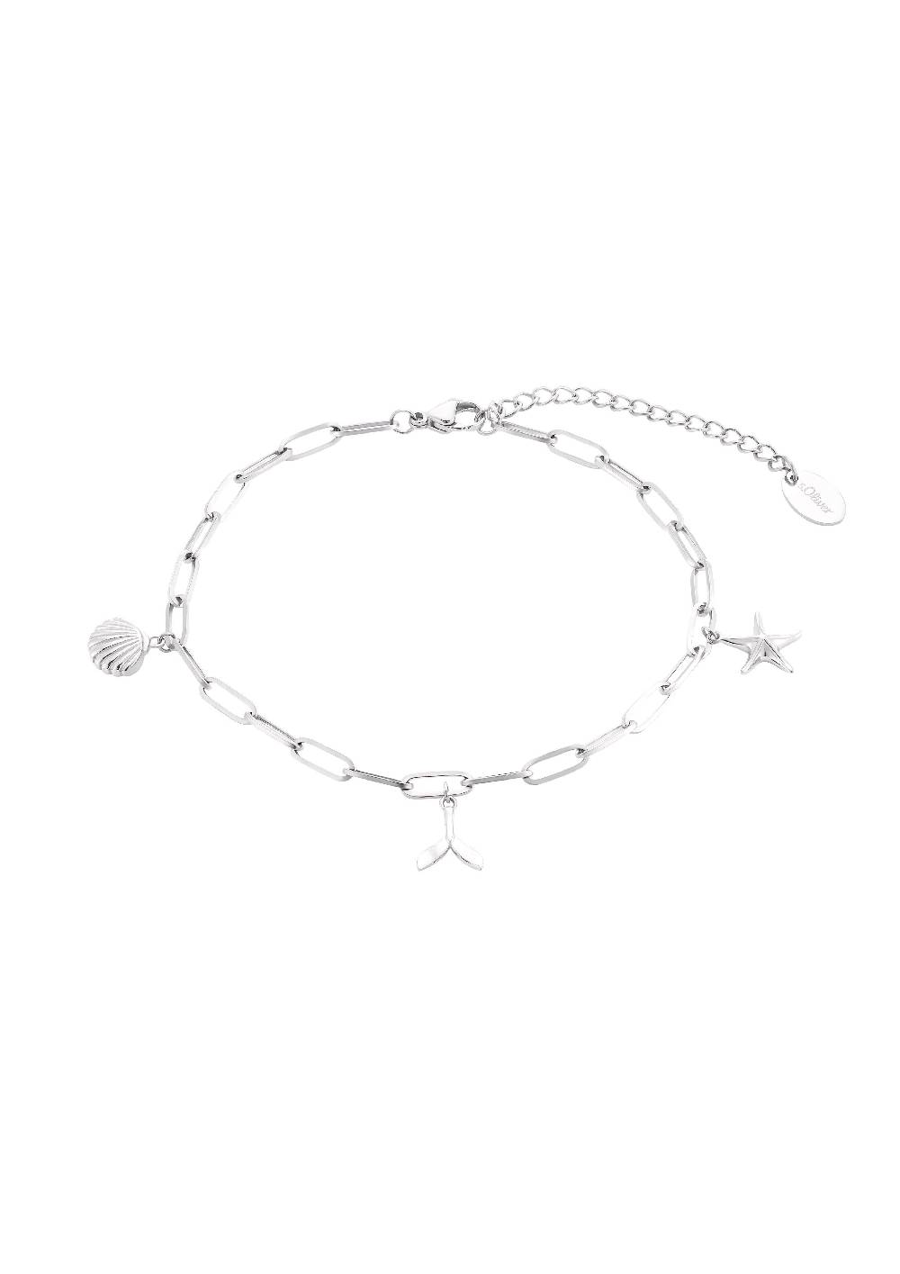 S.Oliver Fußkettchen Aus Edelstahl