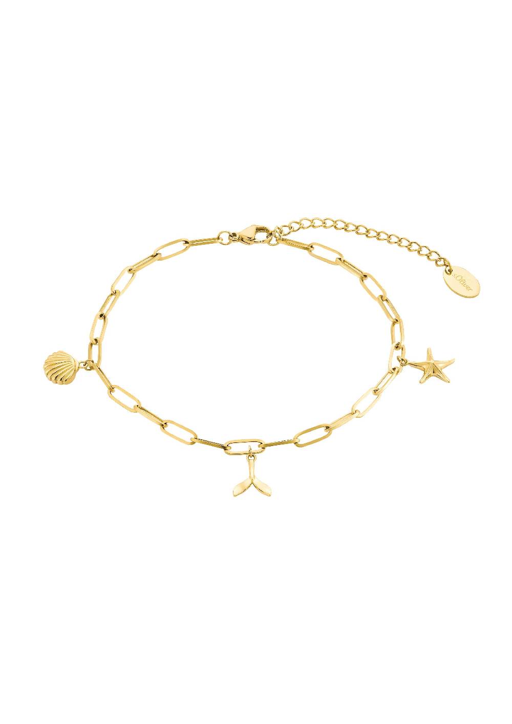 S.Oliver Fußkette Aus Edelstahl