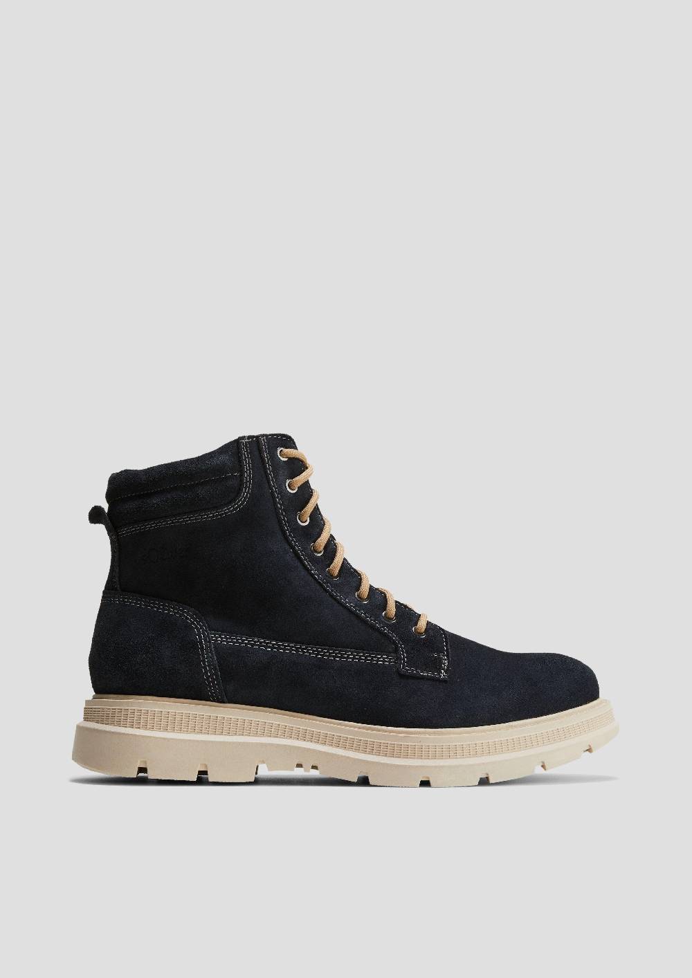 S.Oliver Gefütterte Boots Aus Leder