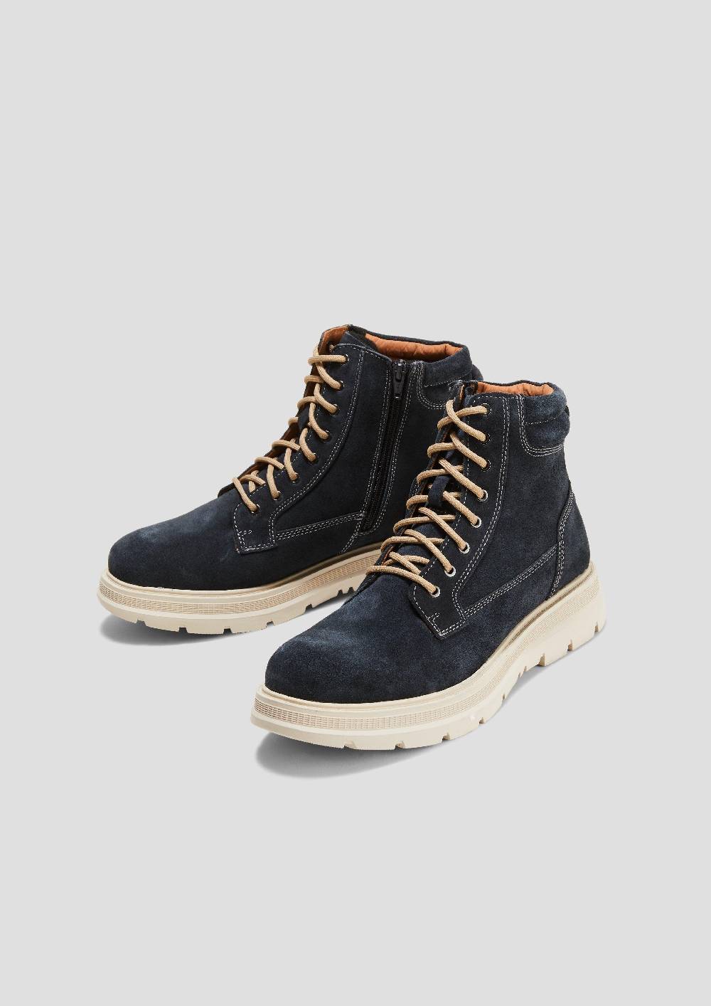 S.Oliver Gefütterte Boots Aus Leder