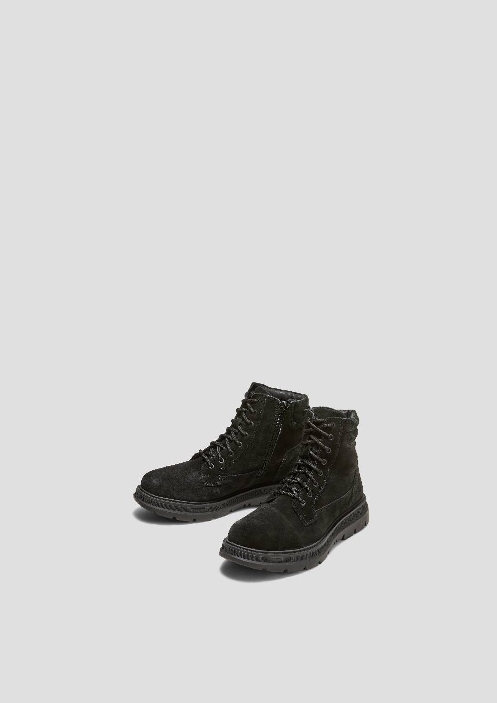S.Oliver Gefütterte Boots Aus Leder