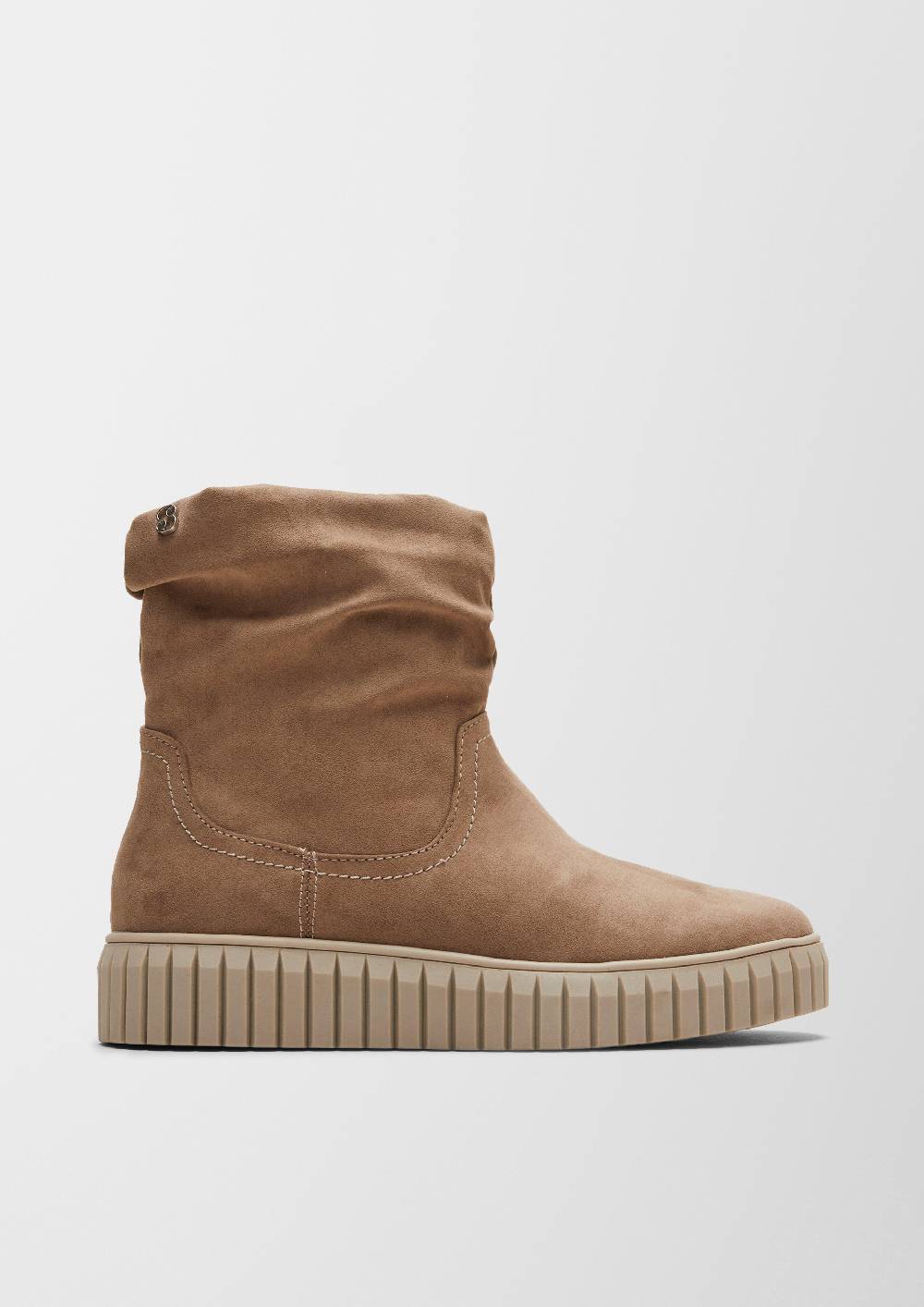 S.Oliver Gefütterte Boots Mit Plateausohle