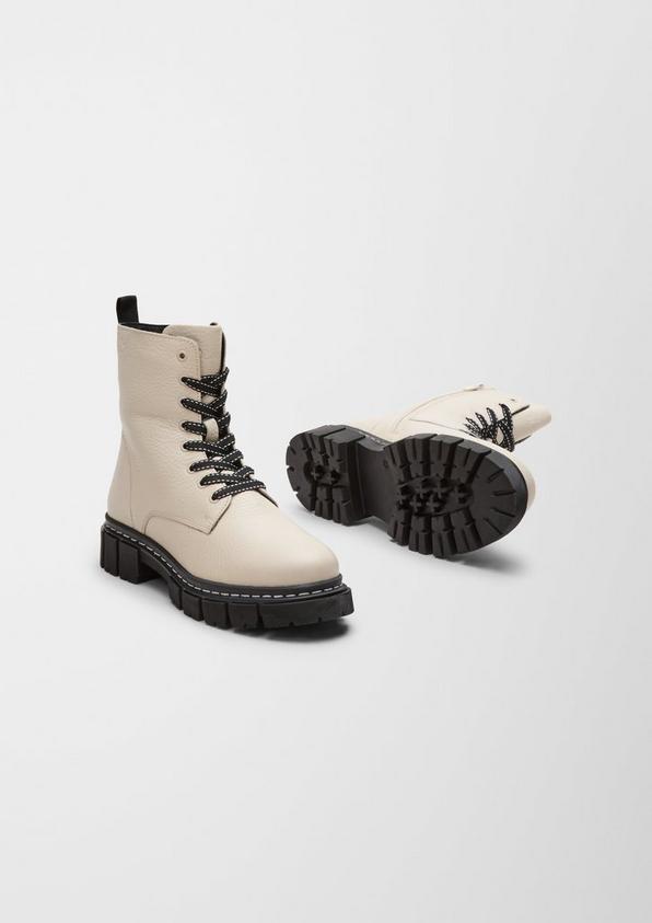 s.Oliver Gefütterte Lederboots