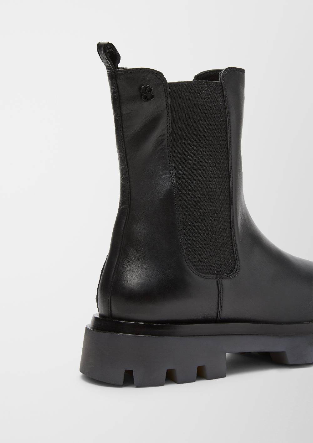 S.Oliver Gefütterte Lederstiefel