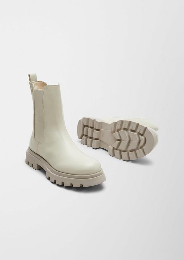 s.Oliver Gefütterte Lederstiefel