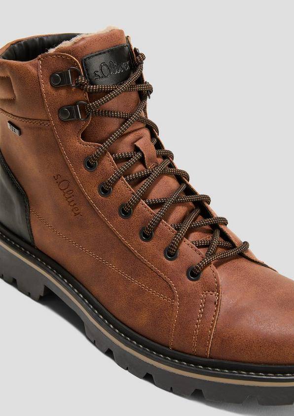 s.Oliver Gefütterte Schnür-Boots