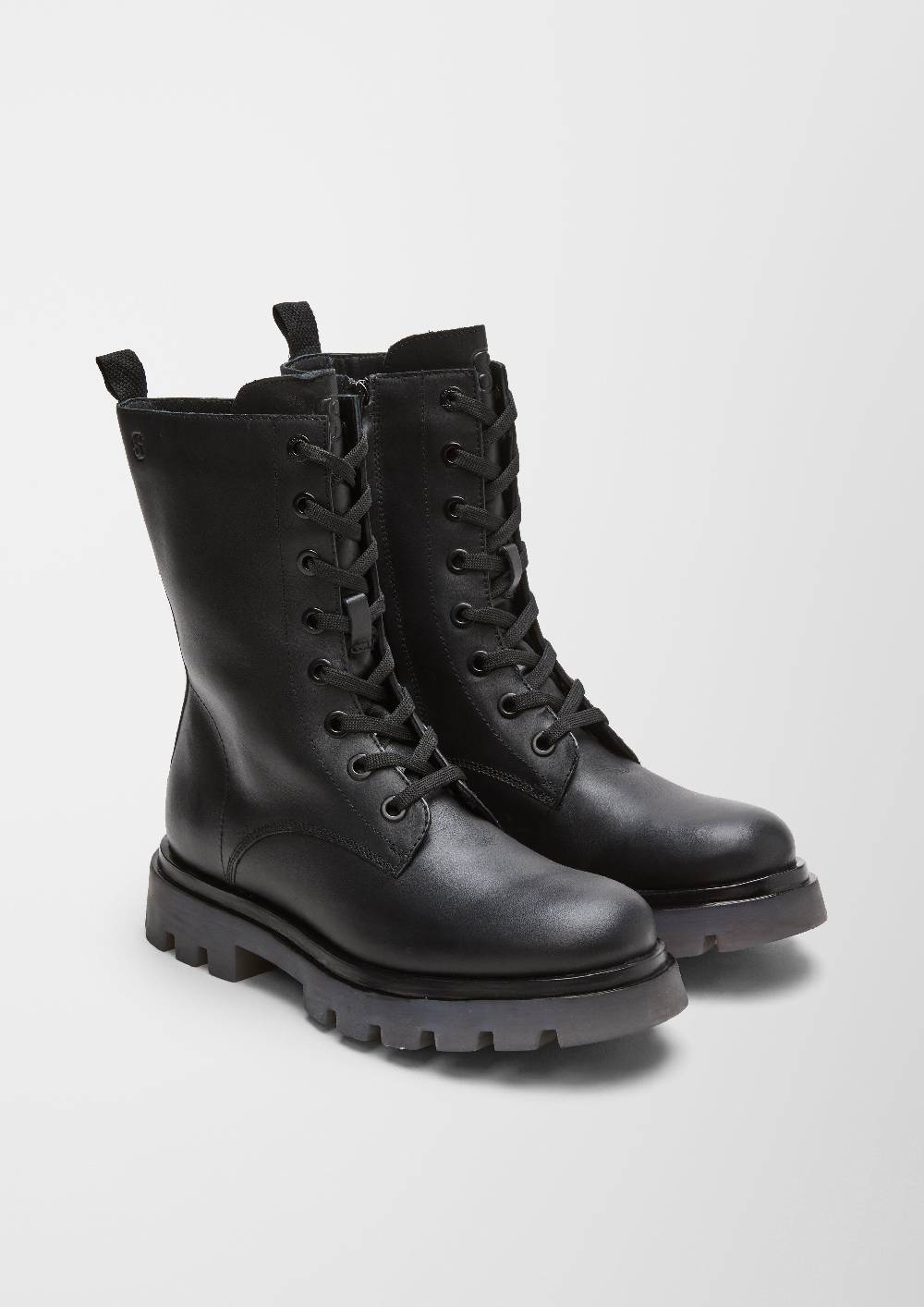 S.Oliver Gefütterte Stiefel Aus Leder