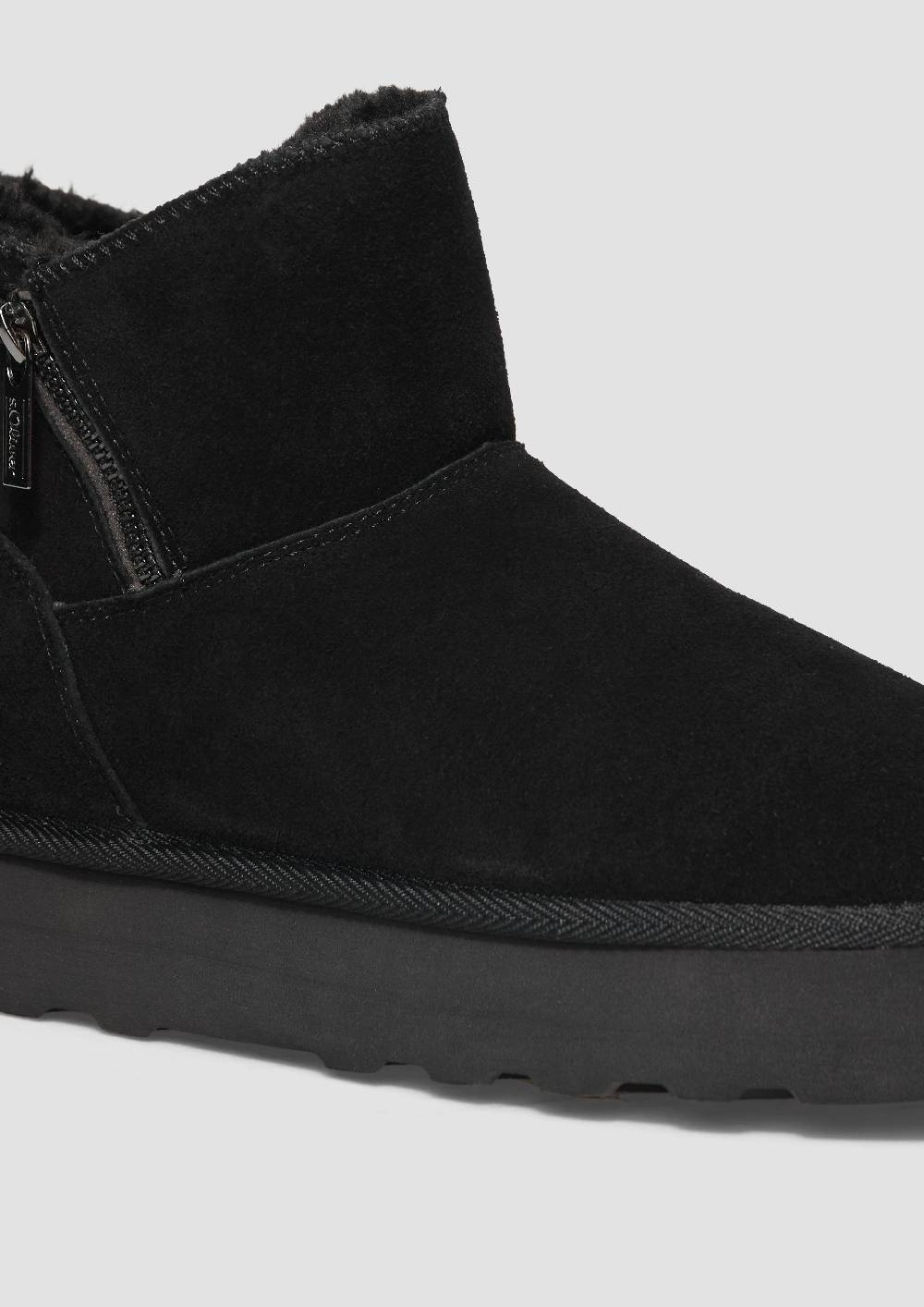 S.Oliver Gefütterte Stiefel Aus Rindsleder