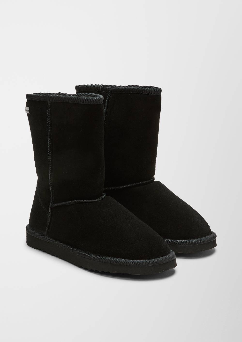 S.Oliver Gefütterte Velourslederstiefel