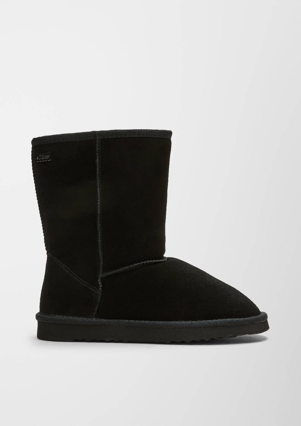 S.Oliver Gefütterte Velourslederstiefel