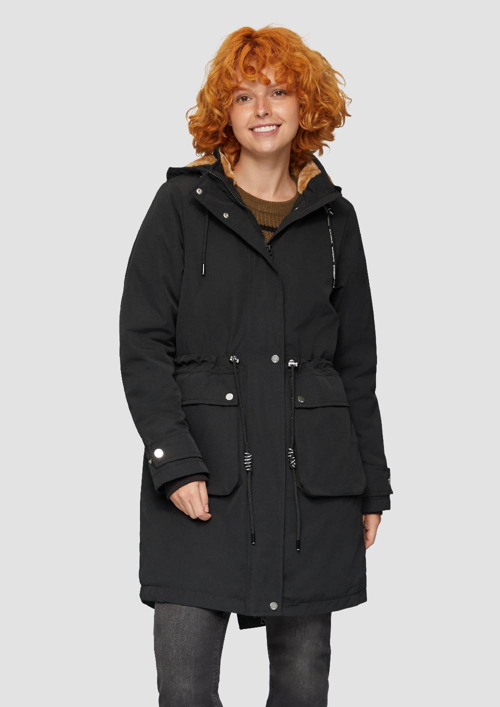 S.Oliver Gefütterter Parka Mit Kapuze