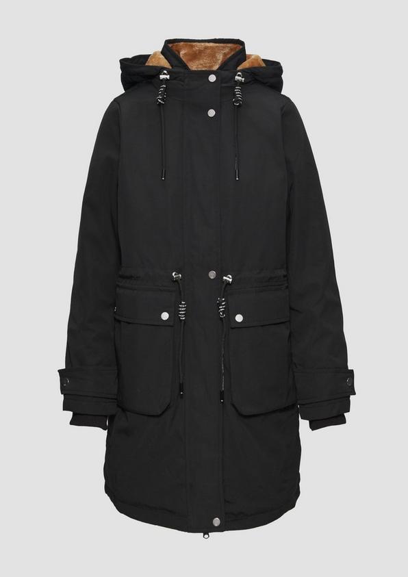 s.Oliver Gefütterter Parka mit Kapuze