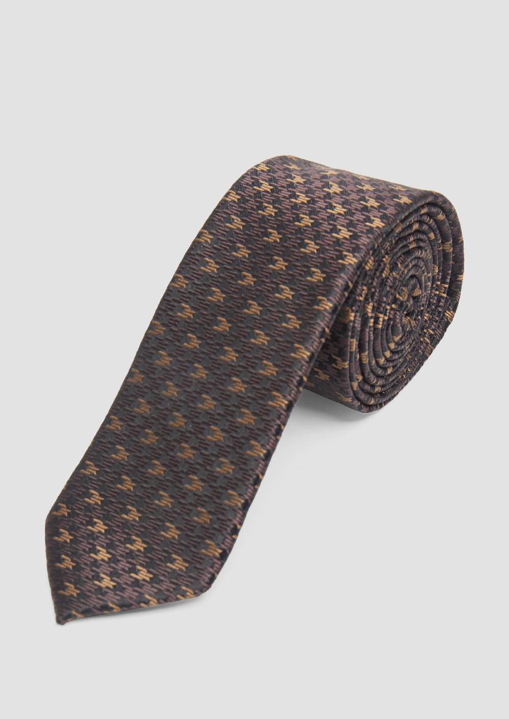 S.Oliver Gemusterte Krawatte Aus Seidenmix